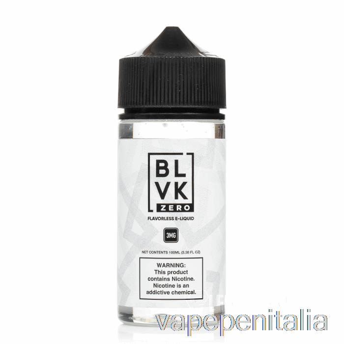 Vape Italia Senza Sapore - Blvk - 100ml 6mg